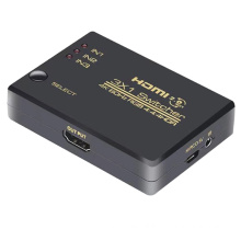 HDMI Switch 3X1 with IR Control 4K60Hz HDCP 2.2 3 Port auto switching hdmi switcher